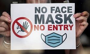 Image result for Covid 19 Mask. Sign