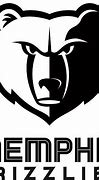 Image result for Memphis Grizzlies Logo Black and White