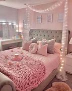 Image result for Aesthetic Bed Room with the TV in Front and Bed On the Side
