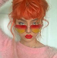 Image result for Orange Hair Aesthetic