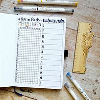 Image result for Bullet Journal Year in Pixels Dooedles