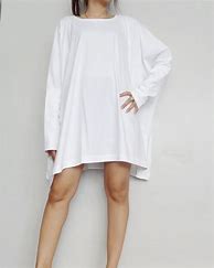 Image result for Long Sleeve White Tunic Tops for Women