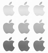Image result for apple logo black blue stickers