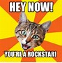 Image result for Your a Rock Star Meme