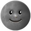 Image result for Creepy Moon. Emoji