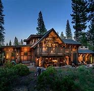 Image result for Beautiful Log Cabin Lake House