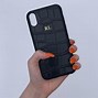 Image result for Leather Monogram Phone Case