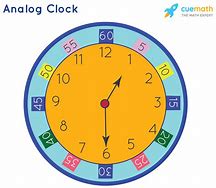 Image result for Analog Clock with Seconds