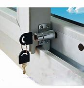 Image result for Window Lock Bar Plastic Clips