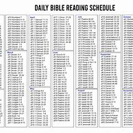 Image result for Catholic Bible Reading Plan Printable