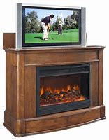 Image result for television lifts with fireplaces