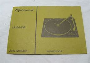 Image result for Garrard 40B Turntable