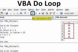 Image result for Do Loop VBA