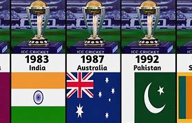 Image result for Cricket World Cup Wins