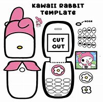 Image result for Sanrio Flip Phone Cut Out