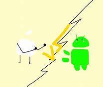 Image result for iPhone vs Android Fight