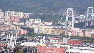 Image result for Genoa Bridge Collapse