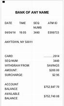 Image result for ATM Receipt Paper