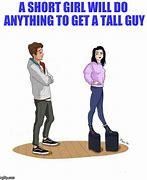 Image result for Tall Guy Short Girl Meme