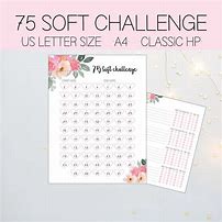 Image result for 75 Day Soft Challenge Template Free