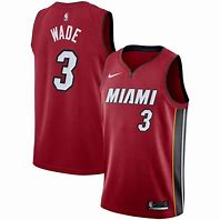 Image result for Miami Heat Wade Jersey