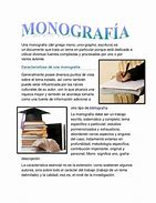 Image result for Que ES Una Monografia