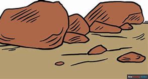 Image result for How to Draw a Rock for Kindergarten