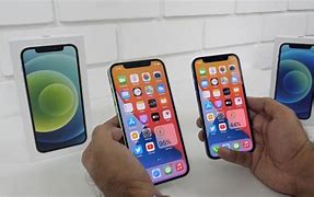 Image result for iPhone 12 Mini Size vs Samsung