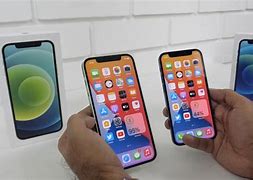 Image result for iPhone 12 Mini vs Galaxy S9 Size by Photo Size