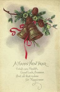 Image result for Vintage New Year Greeting Cards