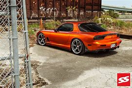 Image result for Mazda RX-7 Orange