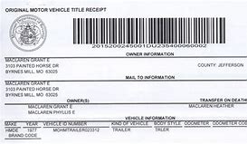 Image result for Missouri New Vehicle Registration