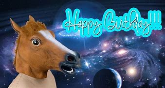 Image result for Horse Happy Birthday Animated