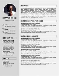Image result for CV Template Doc Download Free