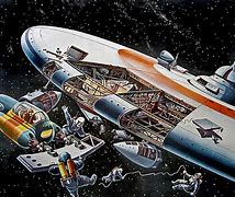 Image result for 50s Spaceship