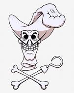 Image result for Captain Hook Clip Art Black and White