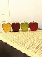 Image result for Golden Wood Apple Decor