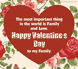 Image result for Happy Valentine's Day for Family