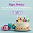 Image result for Denise Happy Birthday Flowers Card