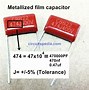 Image result for Ceramic Capacitor Value Chart