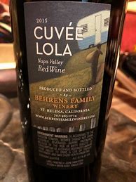 Image result for Behrens Hitchcock Cuvee Lola