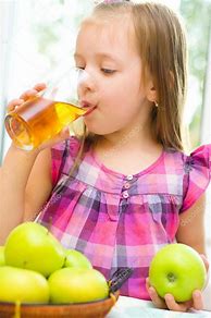 Image result for Little Girl Drinking Juice