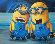 Image result for Painting of Minions