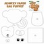 Image result for Paper Puppet Cut Out