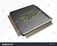 Image result for Sketch of Microprocessor