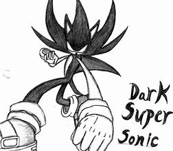 Image result for Dark Super Sonic