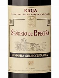Image result for Pecina Rioja Senorio P Pecina Joven