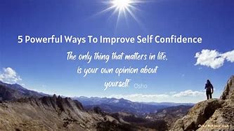 Image result for Boost Self-Esteem and Confidence