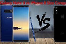 Image result for Samsung Note 8 vs iPhone X