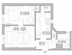 Image result for 500 Sq Ft. House Plan